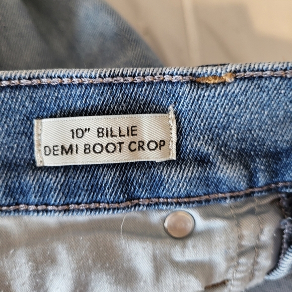 J Crew Women's Light Blue Jeans, Demi Boot Crop, Size 27 - Picture 4 of 8